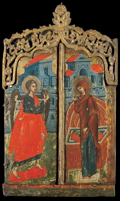 The Annunciation by Unbekannt Unbekannt